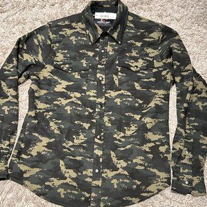 American Giant Redwood Fleece Overshirt Size L